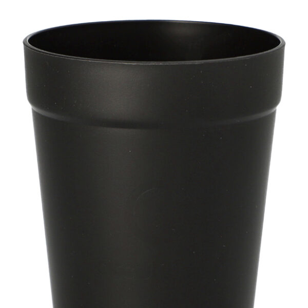 PAPSTAR Circulware Meerweg Drinkbekers PP 0,3 L Zwart 24 Stuks