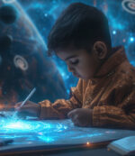 LogiLink LCD Kinder Schrijf- en Tekentablet, 8,5 inch, roze