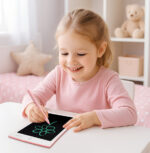 LogiLink LCD schrijf- en tekentablet voor kinderen, 10 inch, roze