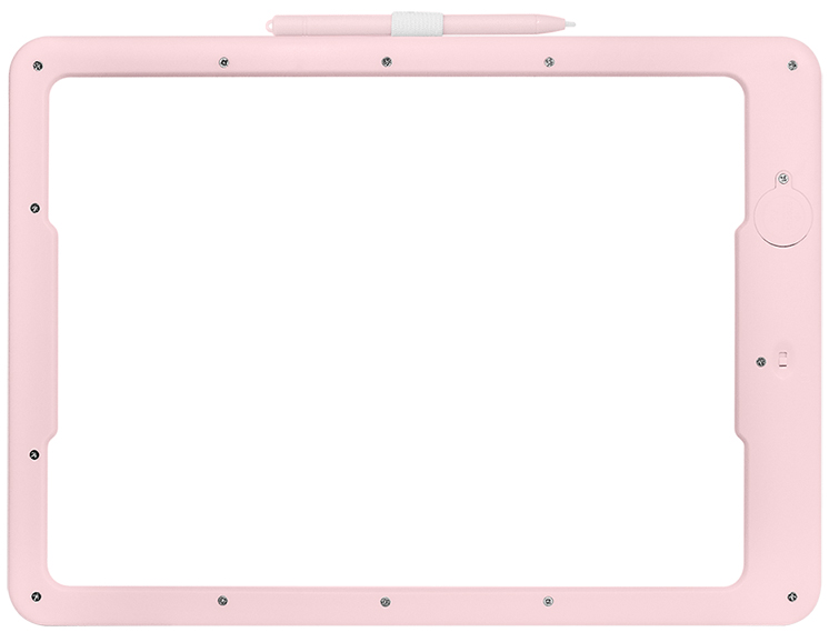 LogiLink LCD schrijf- en tekentablet voor kinderen, 14 inch, roze LogiLink LCD schrijf- en tekentablet voor kinderen, 14 inch, roze