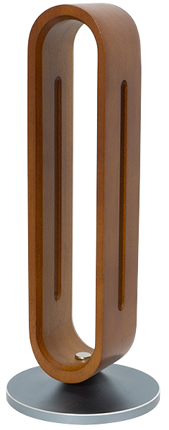 LogiLink koptelefoonstandaard van bamboe, bruin/zilver