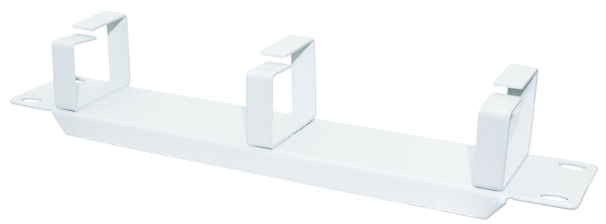 LogiLink 10" Kabelmanagementpaneel, 1 HE, 3 kabelgeleiders