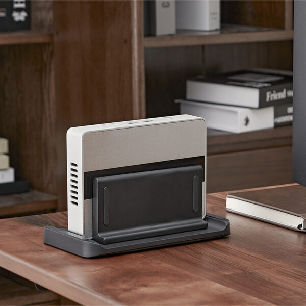 LogiLink multifunctionele houder voor mini-PC's, zwart