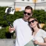 LogiLink Bluetooth 5.0 Magnetische Selfie Stick met Afstandsbediening