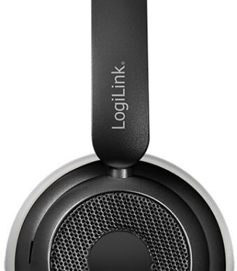 LogiLink BT 6.0 Headset AuraSolo, bluetooth, zwart