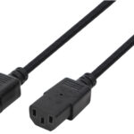 LogiLink netsnoer verlengkabel C14 - C13, 1,8 m, zwart