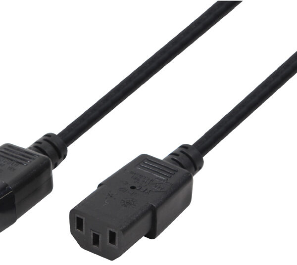 LogiLink verlengkabel koudapparaatvoeding C13 - C14, 3,0 meter