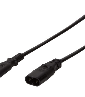 LogiLink verlengkabel koude apparaten C8-C7 2 meter zwart