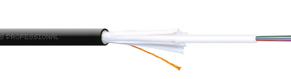 DIGITUS glasvezel installatiekabel A/I-DQ (ZN)BH 12E9, 100 meter