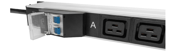 DIGITUS 19 inch stekkerdozenstrip 28-voudig zwart DIGITUS 19 inch stekkerdozenstrip 28-voudig zwart