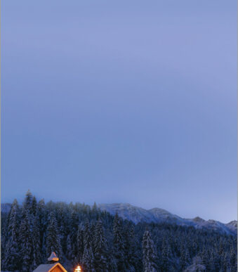 Sigel Kerst Motiefpapier 'Christmas Chapel', A4