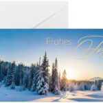 Sigel kerstkaart 'Winter Wonderland', DIN lang formaat