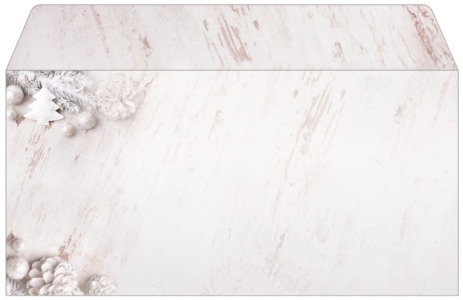 Sigel kerst envelop 'Rustic White', DIN lang Sigel kerst envelop 'Rustic White', DIN lang