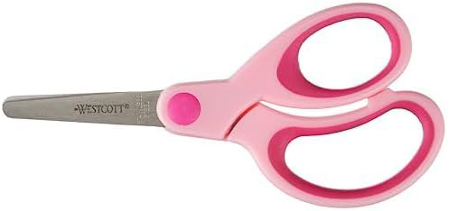 WESTCOTT kinderschaar met softgrip handvat, roze, 130 mm