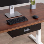 LogiLink onderbouw bureaulade, zwart