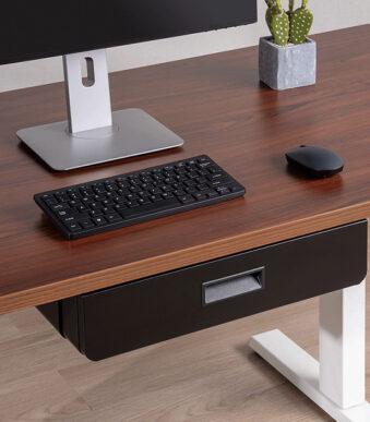 LogiLink onderbouw bureaulade, zwart