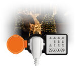 LogiLink Mechanische Tijdschakelaar Outdoor, IP44, zwart