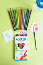 GIOTTO Colors 3.0 aquarel kleurpotloden, 12 stuks