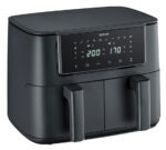 SEVERIN Dubbele Heteluchtfriteuse FR 2463, 2 x 4 Liter