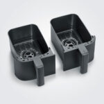 SEVERIN Dubbele Heteluchtfriteuse FR 2463, 2 x 4 Liter