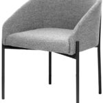 PAPERFLOW bezoekersstoel MILO, antraciet