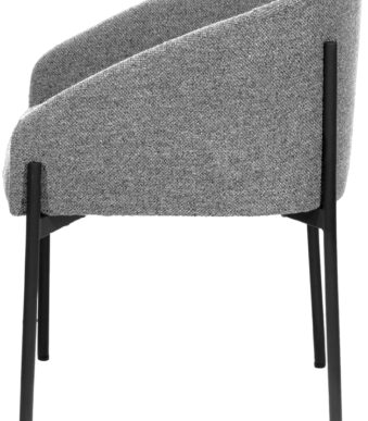 PAPERFLOW bezoekersstoel MILO, antraciet