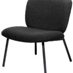 PAPERFLOW bezoekersstoel TWIST, antraciet