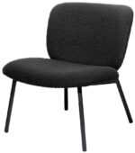 PAPERFLOW bezoekersstoel TWIST, antraciet