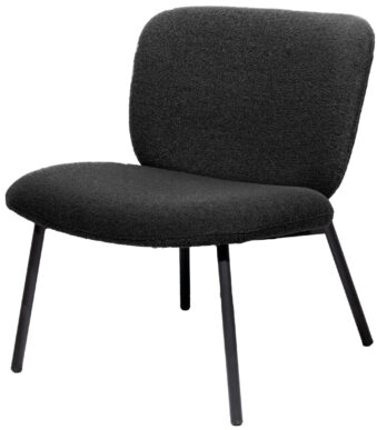 PAPERFLOW bezoekersstoel TWIST, antraciet