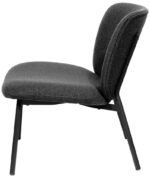 PAPERFLOW bezoekersstoel TWIST, antraciet