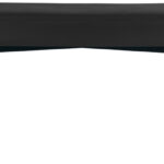 Paperflow zitbank Gaia, maat groot, kunstleren bekleding, zwart