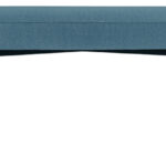 Bankje PAPERFLOW GAIA, groot, stof, blauw