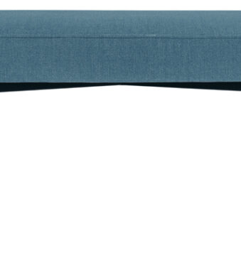 Bankje PAPERFLOW GAIA, groot, stof, blauw