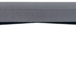 Paperflow zitbank Gaia, maat L, stoffen bekleding, muisgrijs