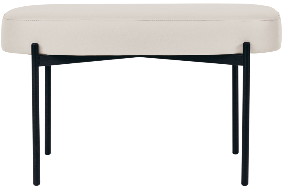 Kunstleren bank GAIA, middelgroot, wit Kunstleren bank GAIA, middelgroot, wit