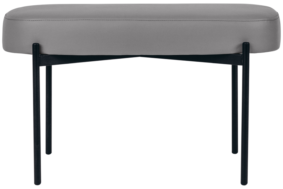 Zitbank GAIA, middelgroot, kunstlederbekleding, muisgrijs Zitbank GAIA, middelgroot, kunstlederbekleding, muisgrijs