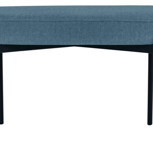 Paperflow zitbank Gaia, maat M, stofbekleding, blauw