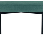 Meubelbank GAIA, middelgroot, stofbekleding, groen