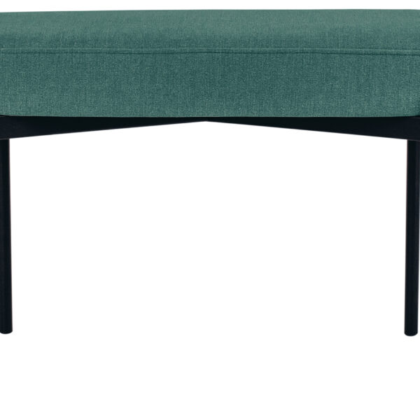 Meubelbank GAIA, middelgroot, stofbekleding, groen