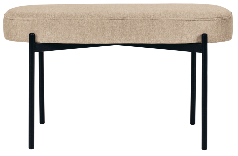 Paperflow bankje Gaia, maat M, stoffen bekleding, ivoor. Paperflow bankje Gaia, maat M, stoffen bekleding, ivoor.