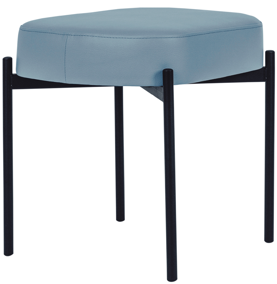 Zitbank GAIA, maat S, kunstlederen bekleding, blauw Zitbank GAIA, maat S, kunstlederen bekleding, blauw