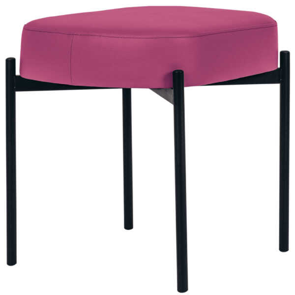 Zitbank GAIA, maat S, kunstlederen bekleding, paars