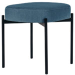 Papierstroomslaapbank Gaia, maat S, stoffen bekleding, blauw