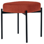 Zitbank Gaia, maat S, stoffen bekleding, bruin