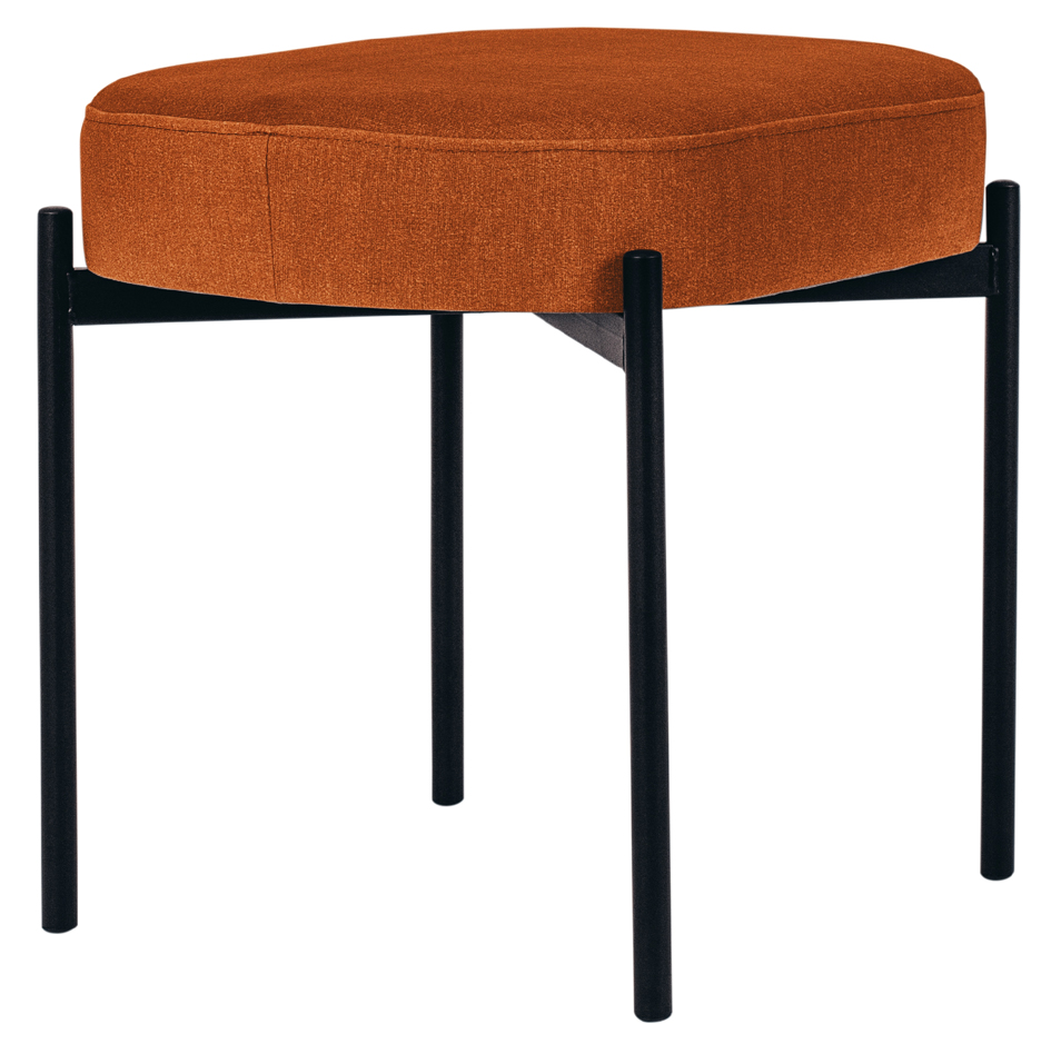 Zitbank Gaia, formaat klein, stoffen bekleding, roestkleur Zitbank Gaia, formaat klein, stoffen bekleding, roestkleur