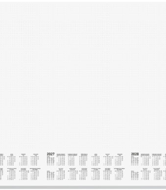 Sigel papieren bureau-onderlegger 'Dotted', 595 x 410 mm