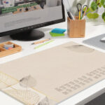 Sigel Papieren Bureauonderlegger 'Natural Leaves', 595 x 410 mm