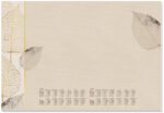 Sigel Papieren Bureauonderlegger 'Natural Leaves', 595 x 410 mm