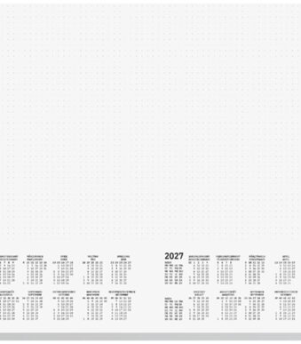 Sigel Papieren Schrijfonderlegger 'Dotted', 420 x 297 mm