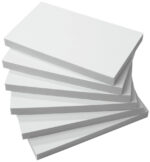 Sigel zelfklevende notitieblokken, 125 x 75 mm, blanco, wit